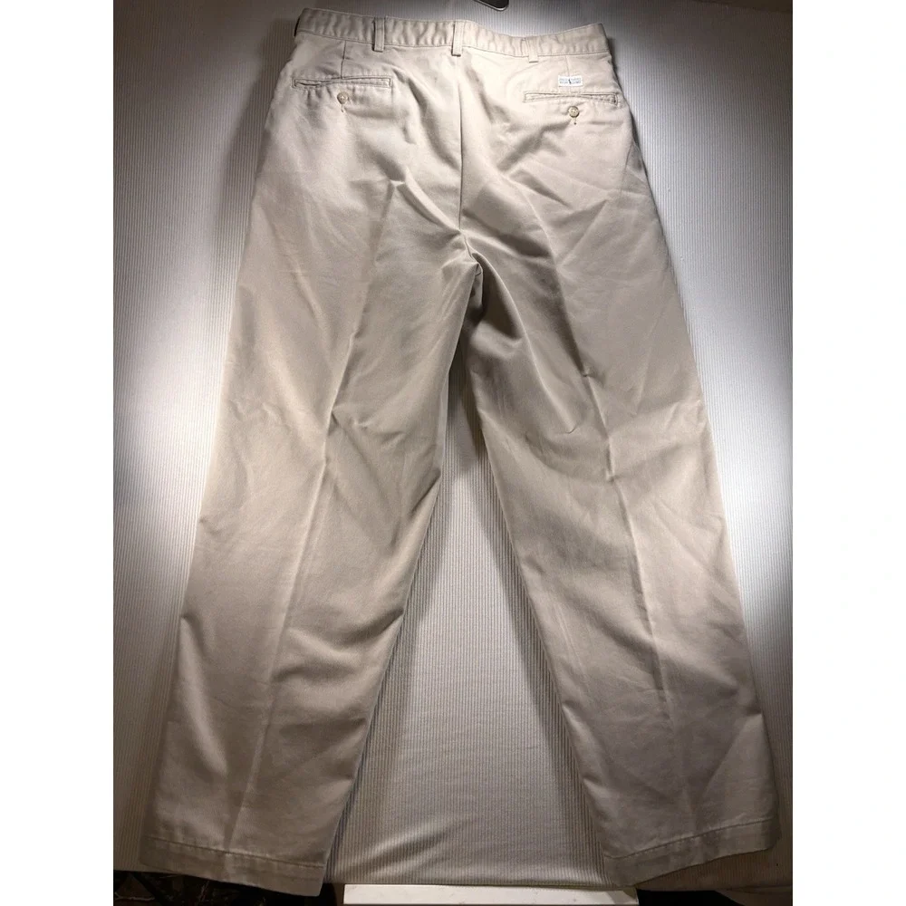 Polo Ralph Lauren‎ Khakis Pants 36 X 30 Men's Beige Cotton Designer Luxury